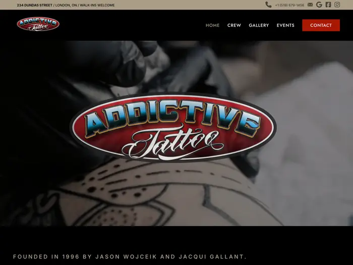 Thumbnail for Addictive Tattoo: London's Original Ink & Piercing Studio