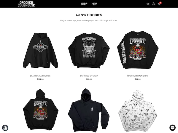 Website screenshot 2