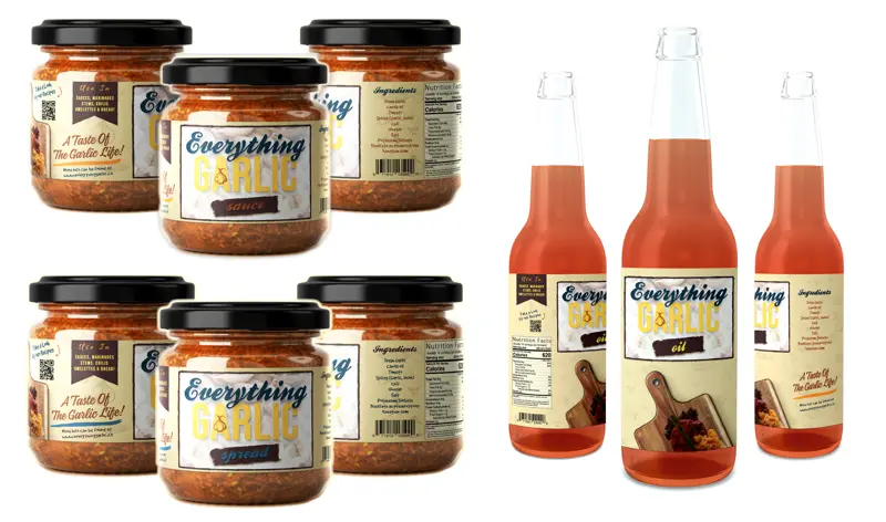 Thumbnail for Everything Garlic: Local Sauce Co. Branding & Web