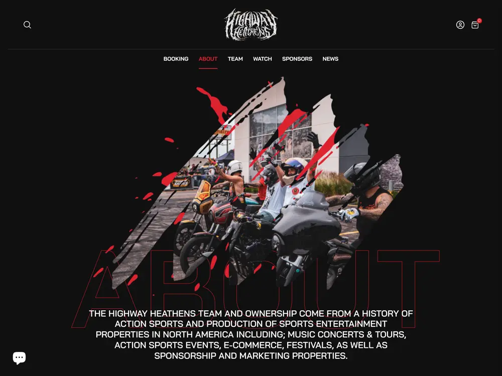 Highway Heathens Website - Highway Heathens Website