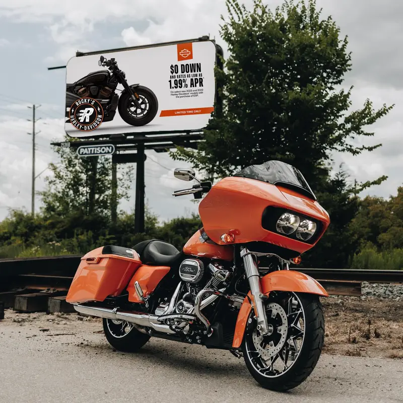 Rocky's Harley-Davidson - Work Sample 03