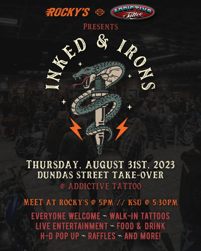 Rocky's Harley-Davidson - Work Sample 08