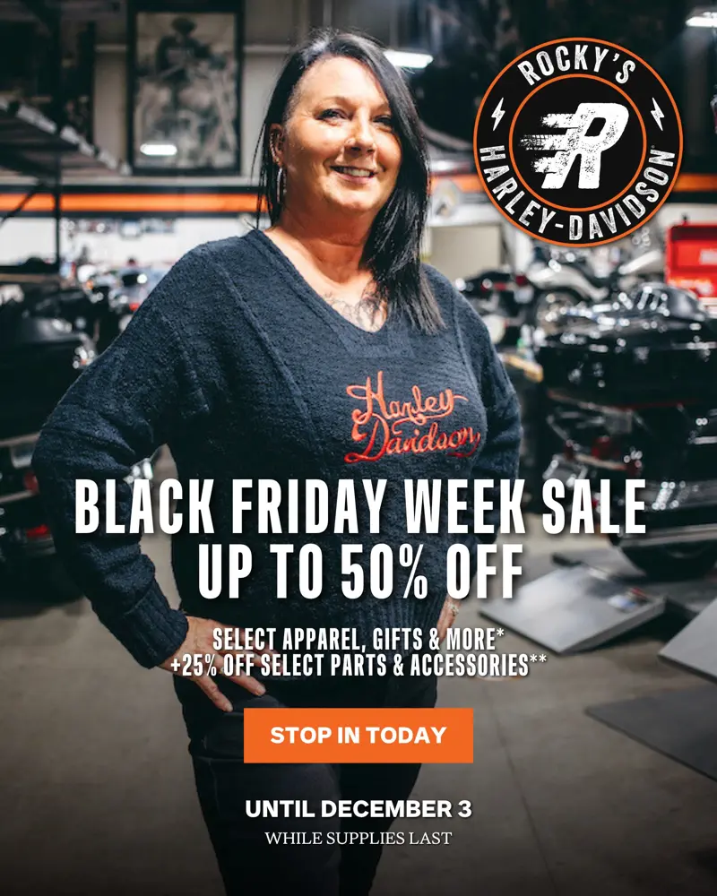 Rocky's Harley-Davidson - Work Sample 10