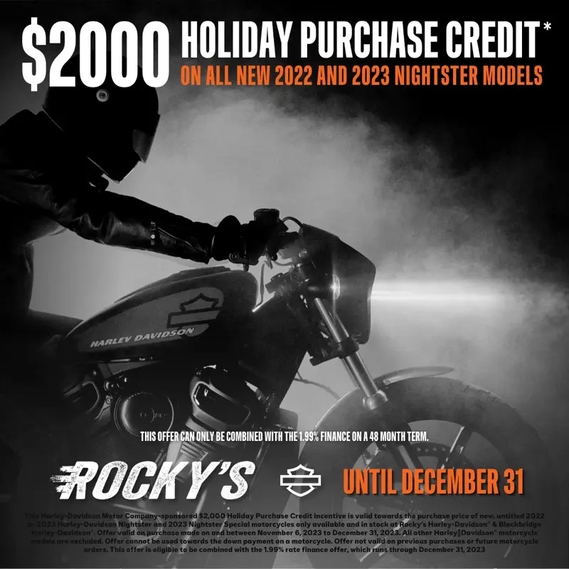 Rocky's Harley-Davidson - Work Sample 12