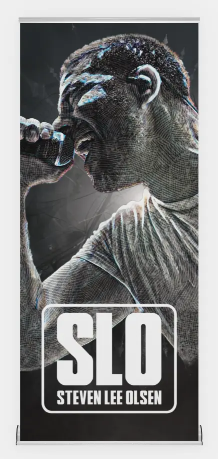 Tour Merch Banner - Center Design