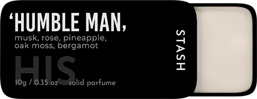 STASH HIS Packaging - Humble Man Angle