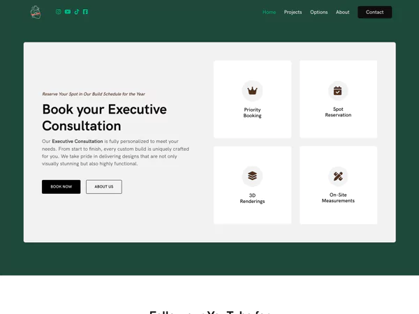 Wooden Hearts Website - Feature 4
